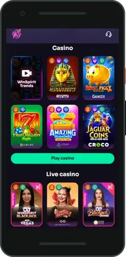 Win Spirit app